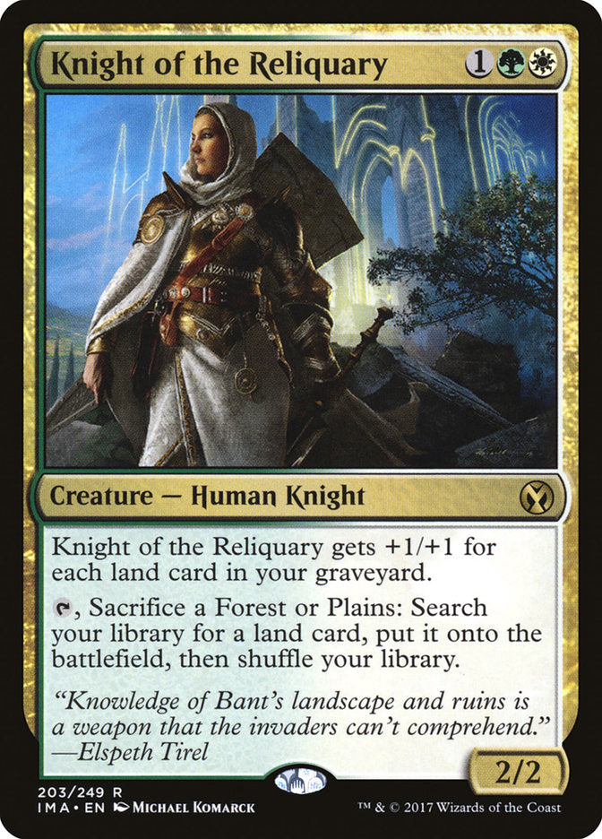 Knight of the Reliquary 203 (Iconic Masters)  | Good Games Adelaide SA