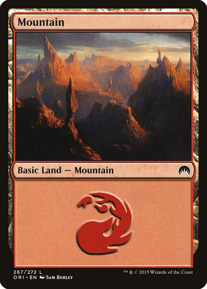 Mountain 267 (Magic Origins)  - Foil | Good Games Adelaide SA