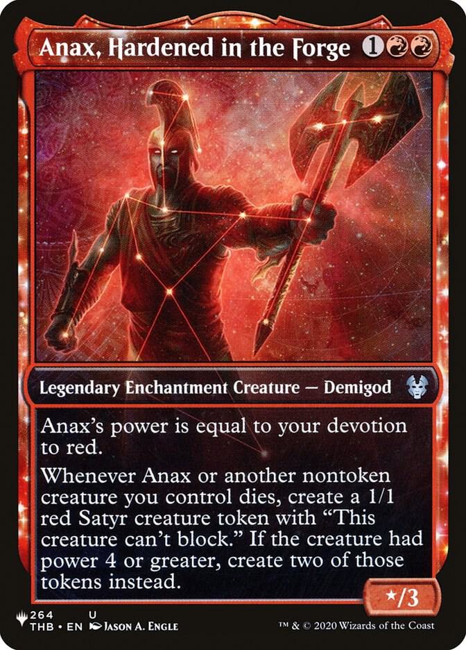 Anax Hardened in the Forge Showcase 264/254 (The List Reprints)  | Good Games Adelaide SA