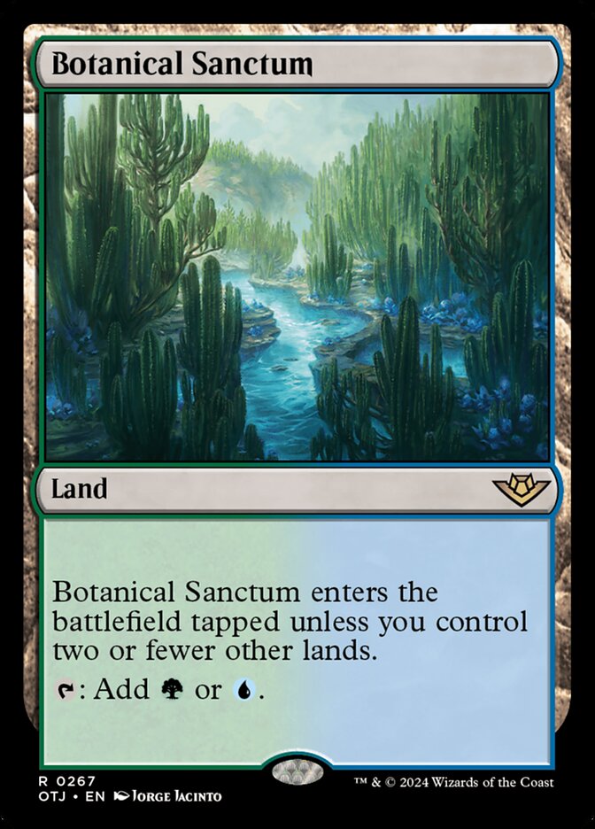 Botanical Sanctum 267/286 (Outlaws of Thunder Junction)  | Good Games Adelaide SA