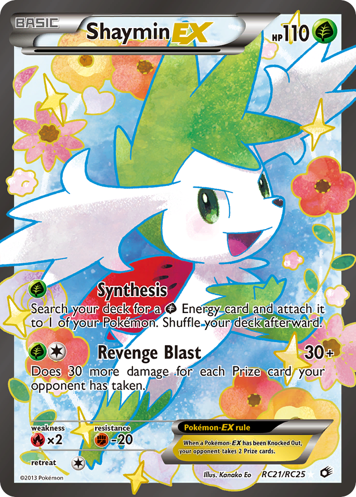 Shaymin EX (RC21/RC25) [Black & White: Legendary Treasures] | Good Games Adelaide SA