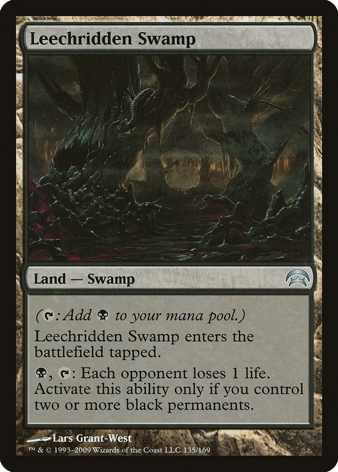 Leechridden Swamp [Planechase] | Good Games Adelaide SA