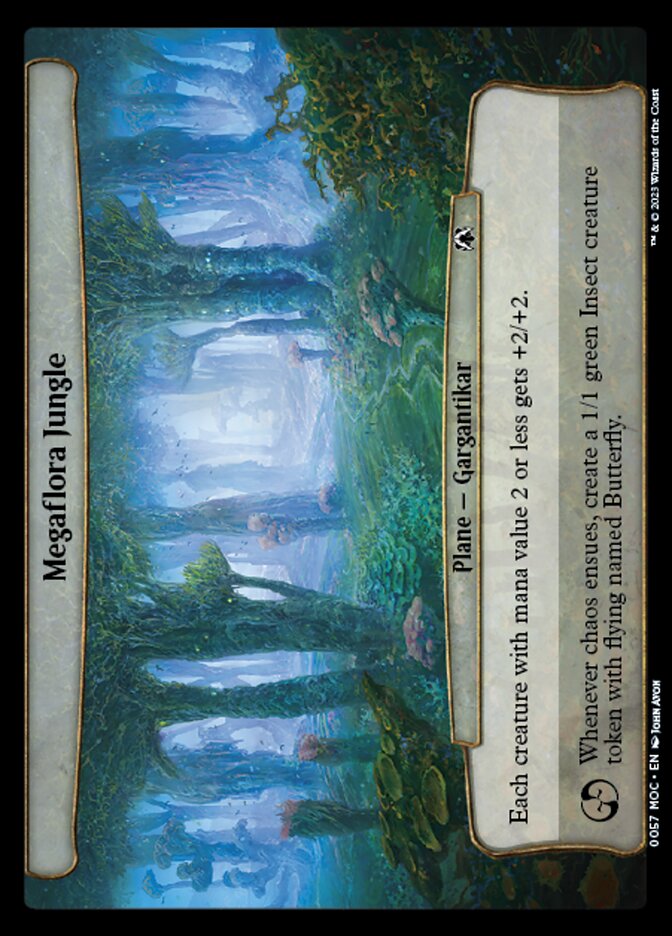 Megaflora Jungle 57 (Planechase: March of the Machine)  | Good Games Adelaide SA
