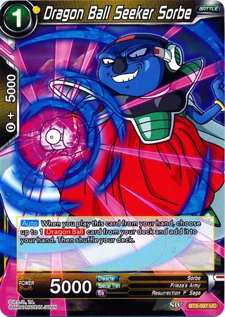 Dragon Ball Seeker Sorbe (BT5-097) [Miraculous Revival] | Good Games Adelaide SA