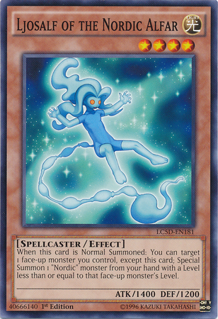 Ljosalf of the Nordic Alfar [LC5D-EN181] Common | Good Games Adelaide SA