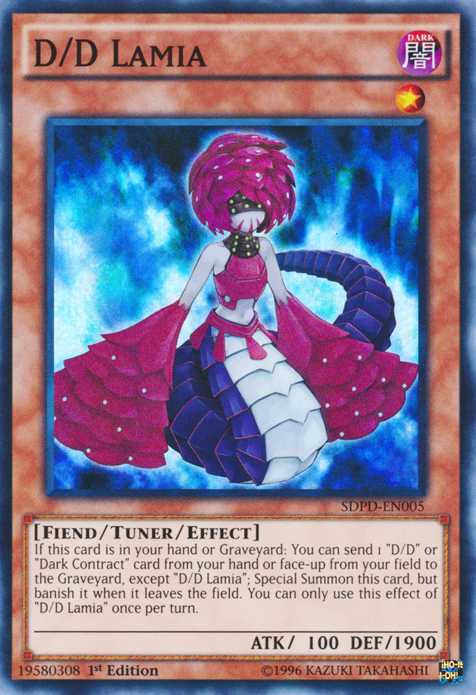 D/D Lamia [SDPD-EN005] Super Rare | Good Games Adelaide SA
