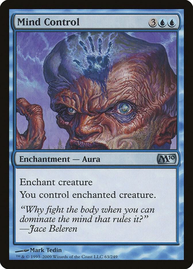 Mind Control 63/249 (Magic 2010 (M10))  - Foil | Good Games Adelaide SA