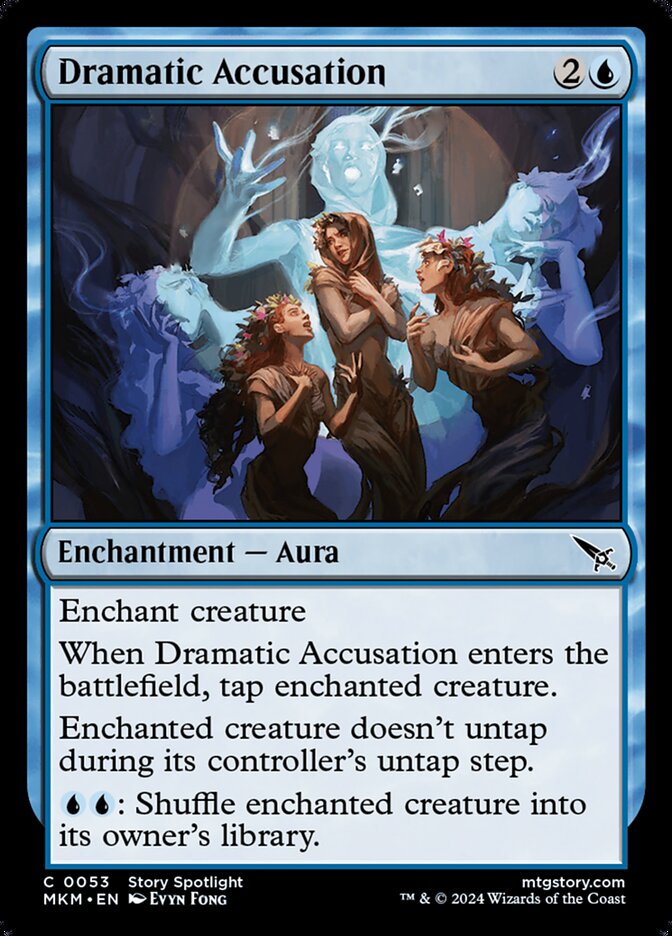 Dramatic Accusation 53 (Murders at Karlov Manor)  - Foil | Good Games Adelaide SA
