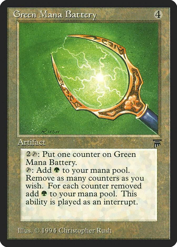Green Mana Battery  (Legends)  | Good Games Adelaide SA