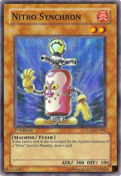 Nitro Synchron [TDGS-EN002] Super Rare | Good Games Adelaide SA