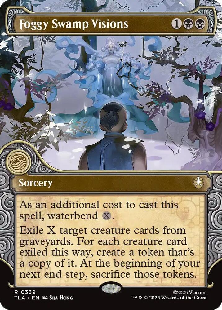 Foggy Swamp Visions Showcase 339 (Avatar: The Last Airbender)  - Foil | Good Games Adelaide SA