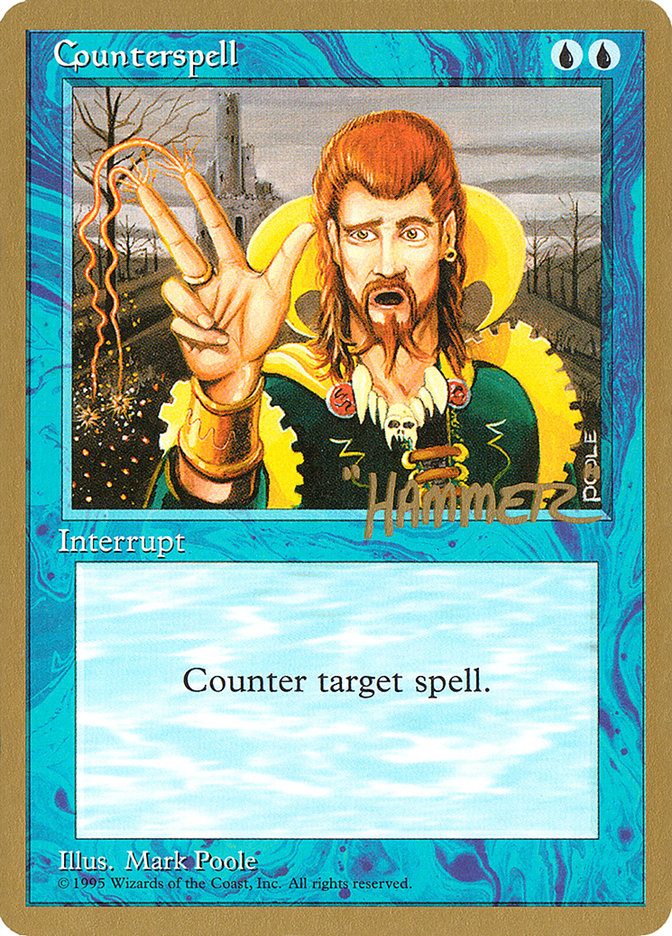 Counterspell (Shawn "Hammer" Regnier) [Pro Tour Collector Set] | Good Games Adelaide SA