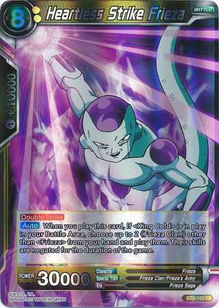 Heartless Strike Frieza [BT2-103] | Good Games Adelaide SA