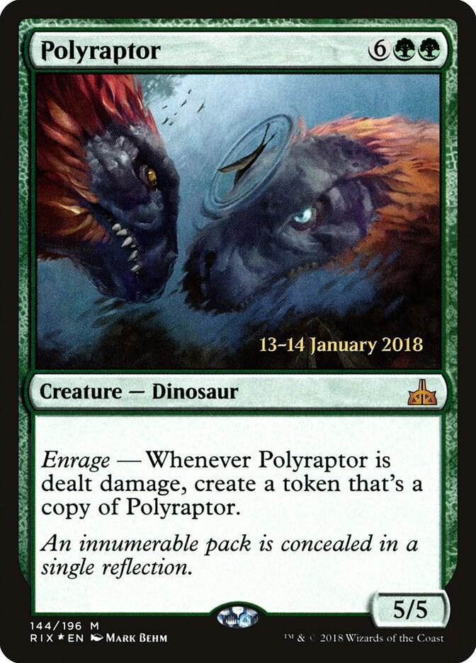 Polyraptor 144 (Prerelease Cards)  - Foil | Good Games Adelaide SA