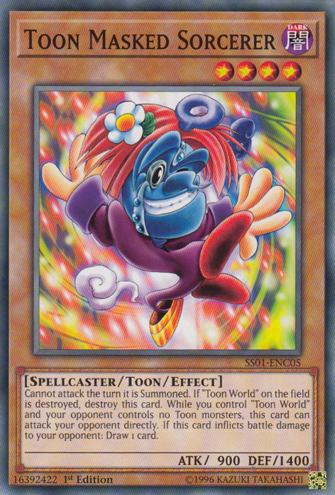 Toon Masked Sorcerer [SS01-ENC05] Common | Good Games Adelaide SA