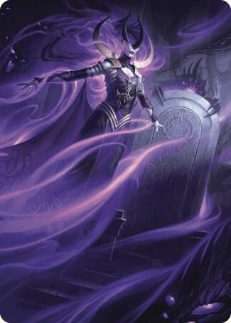 Ashiok Wicked Manipulator Art Card 10 81 10 (Art Series: Wilds of Eldraine)  | Good Games Adelaide SA
