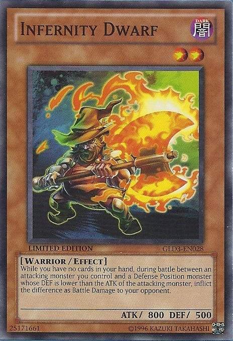 Infernity Dwarf [GLD3-EN028] Common | Good Games Adelaide SA