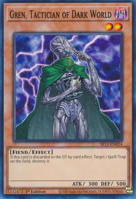 Gren, Tactician of Dark World [SR13-EN014] Common | Good Games Adelaide SA