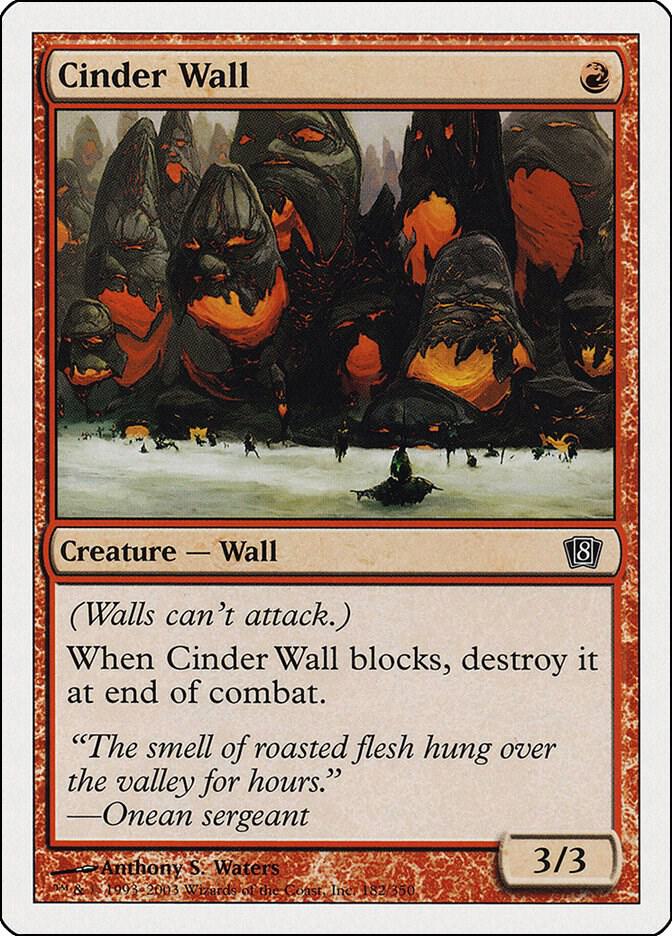 Cinder Wall 182 (8th Edition)  | Good Games Adelaide SA