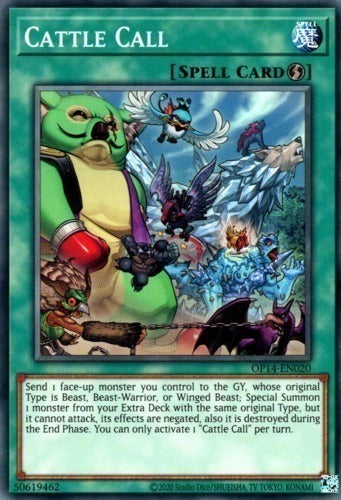 Cattle Call [OP14-EN020] Common | Good Games Adelaide SA