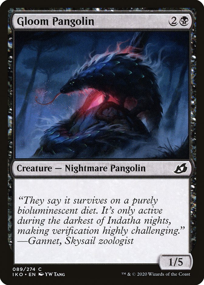 Gloom Pangolin 89 (Ikoria: Lair of Behemoths)  - Foil | Good Games Adelaide SA
