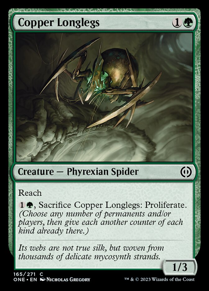 Copper Longlegs [Phyrexia: All Will Be One] | Good Games Adelaide SA