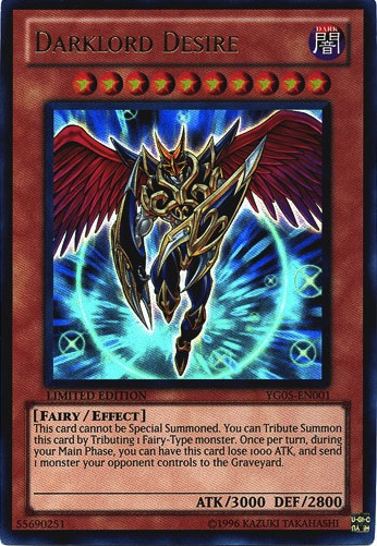 Darklord Desire [YG05-EN001] Ultra Rare | Good Games Adelaide SA