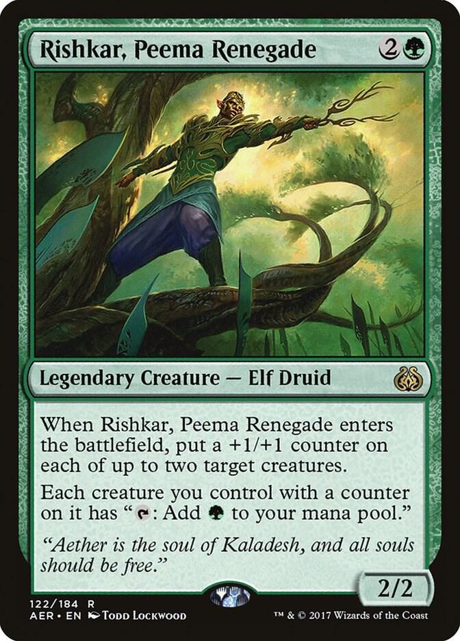 Rishkar, Peema Renegade 122 (Aether Revolt)  - Foil | Good Games Adelaide SA