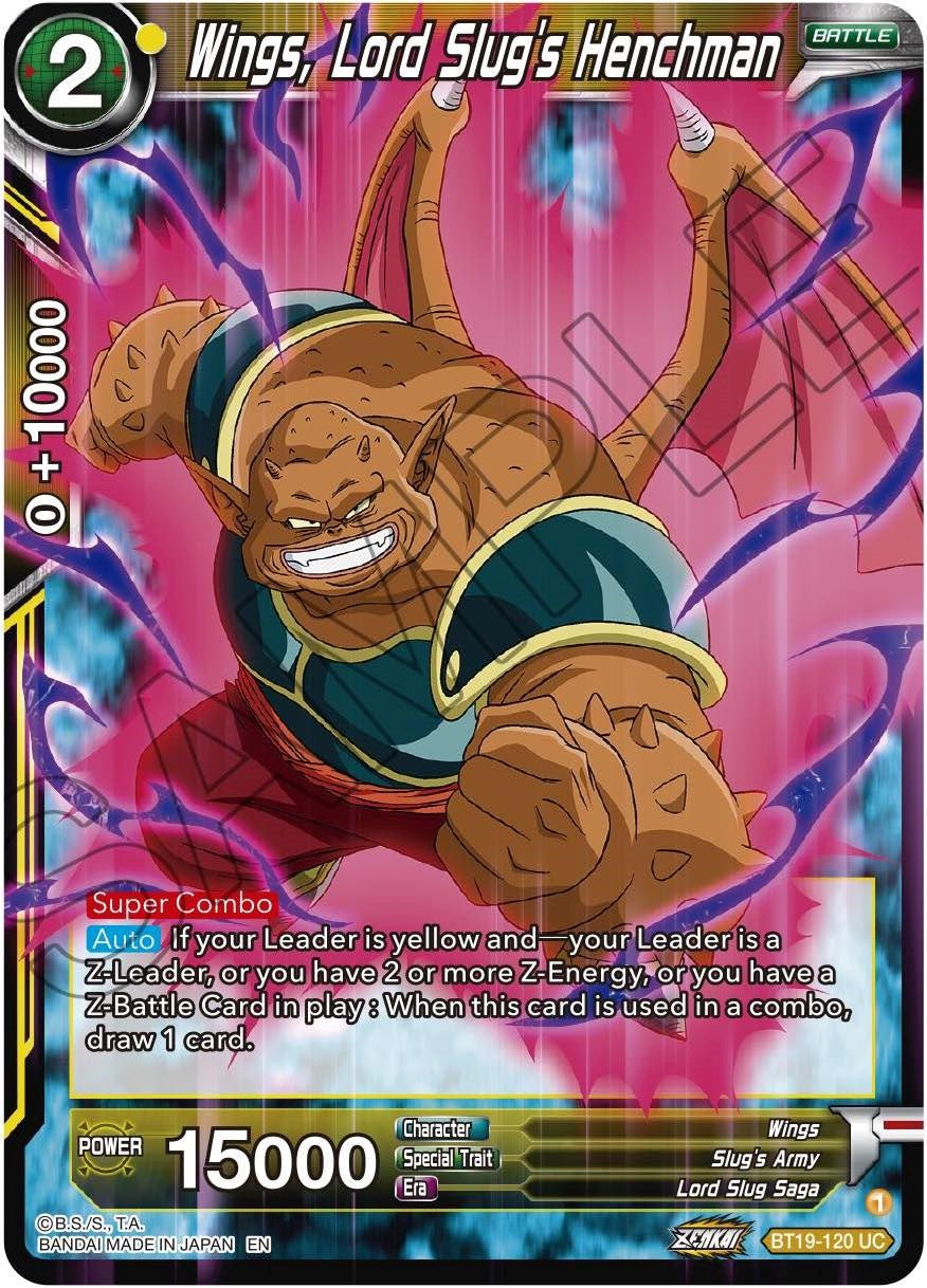Wings, Lord Slug's Henchman (BT19-120) [Fighter's Ambition] | Good Games Adelaide SA