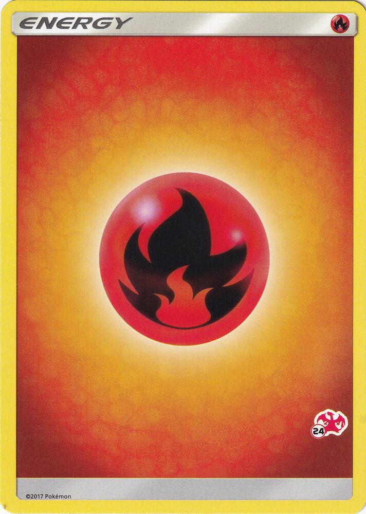 Fire Energy 24 Charizard Stamped  (Battle Academy)  | Good Games Adelaide SA