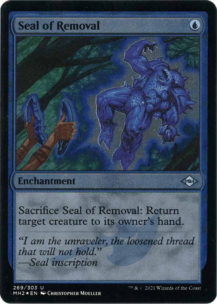 Seal of Removal Foil Etched 269 (Modern Horizons 2)  - Foil | Good Games Adelaide SA