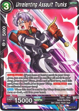 Unrelenting Assault Trunks [BT3-112] | Good Games Adelaide SA