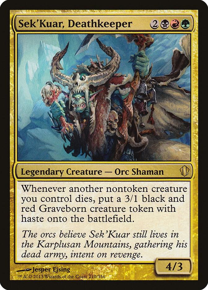 Sek'Kuar, Deathkeeper 210 (Commander 2013)  | Good Games Adelaide SA