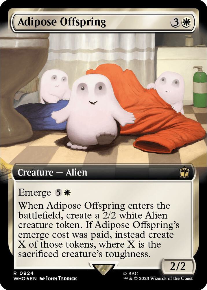 Adipose Offspring 924 (Universes Beyond: Doctor Who)  - Foil | Good Games Adelaide SA