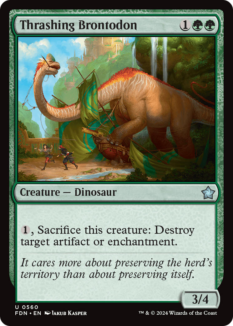Thrashing Brontodon [Foundations] | Good Games Adelaide SA