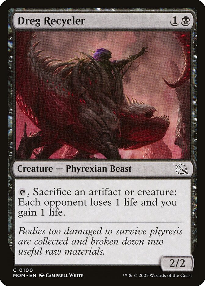Dreg Recycler 100 (March of the Machine)  - Foil | Good Games Adelaide SA
