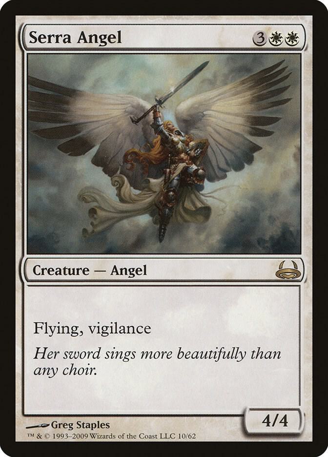 Serra Angel 10 (Duel Decks: Divine vs. Demonic)  | Good Games Adelaide SA