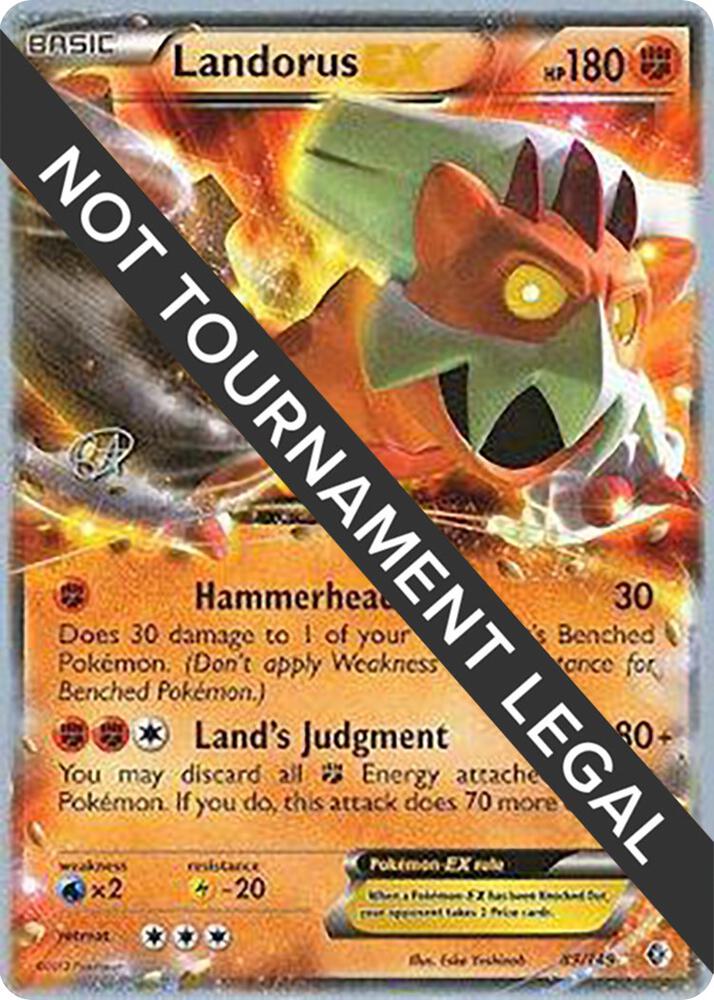 Landorus EX 2015 Rowan Stavenow 89/149 (World Championship Decks)  | Good Games Adelaide SA