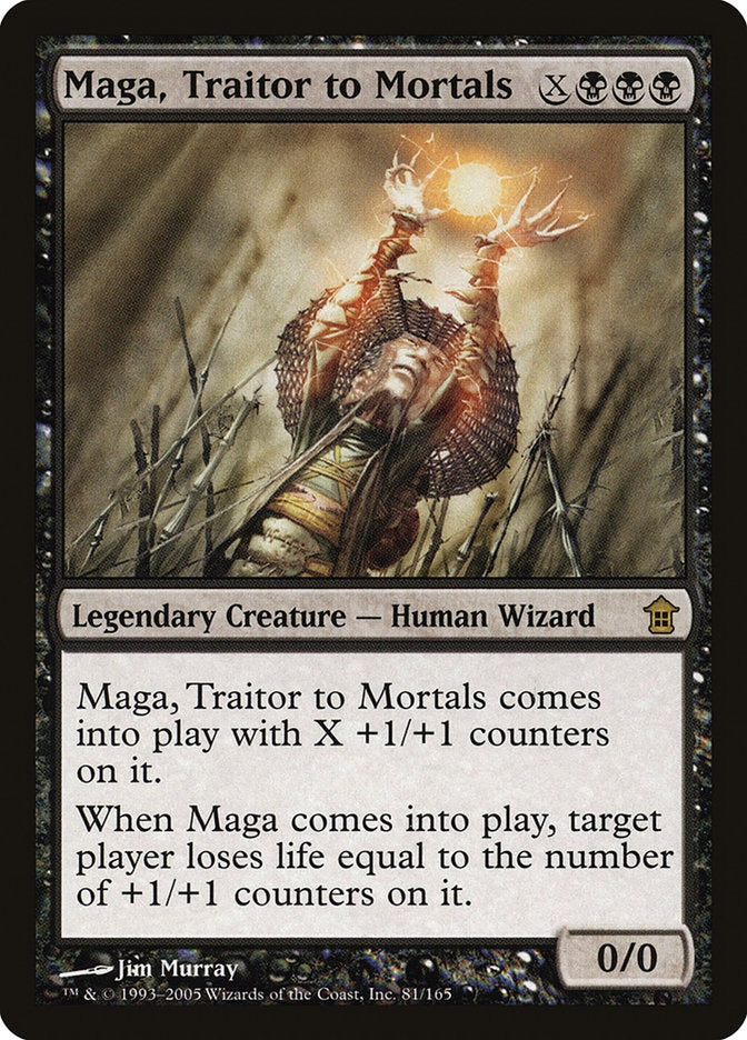 Maga, Traitor to Mortals 81 (Saviors of Kamigawa)  | Good Games Adelaide SA