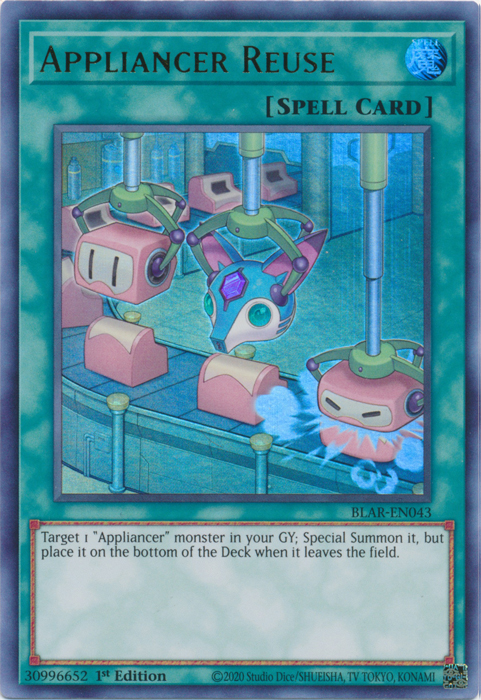 Appliancer Reuse [BLAR-EN043] Ultra Rare | Good Games Adelaide SA