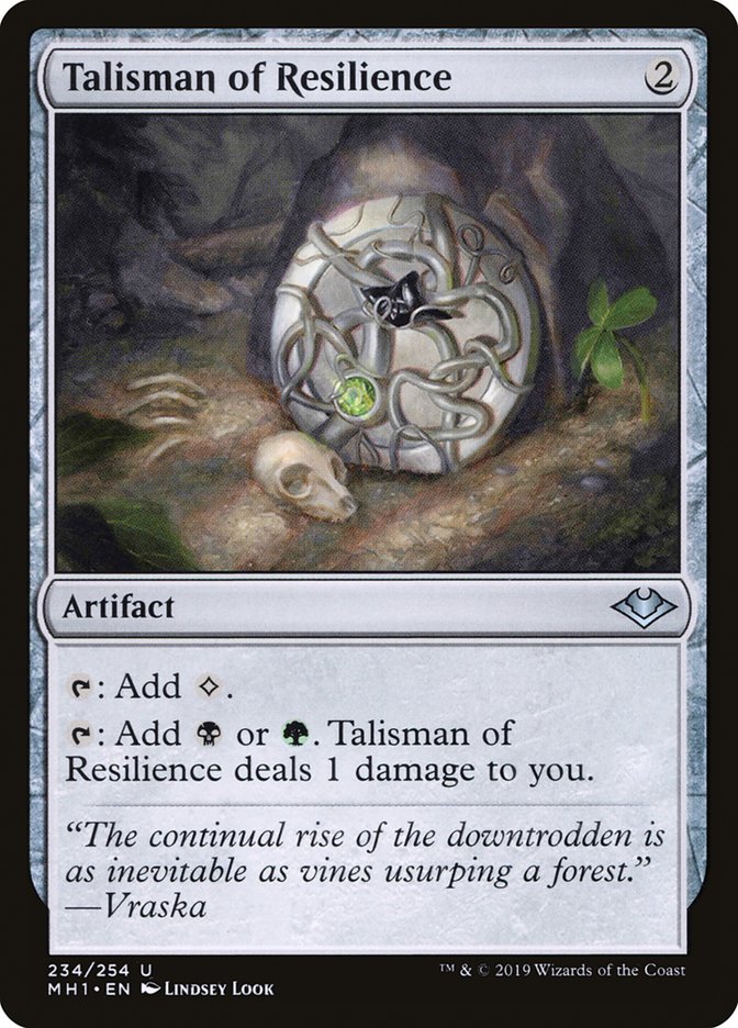 Talisman of Resilience [Modern Horizons] | Good Games Adelaide SA