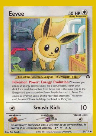 Eevee (38/75) [Neo Discovery Unlimited] | Good Games Adelaide SA