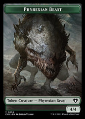 Eldrazi Scion // Phyrexian Beast Double-Sided Token [Commander Masters Tokens] | Good Games Adelaide SA