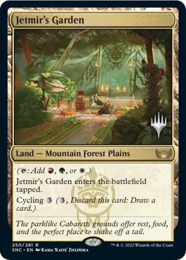 Jetmirs Garden 250 (Promo Pack: Streets of New Capenna)  - Foil | Good Games Adelaide SA