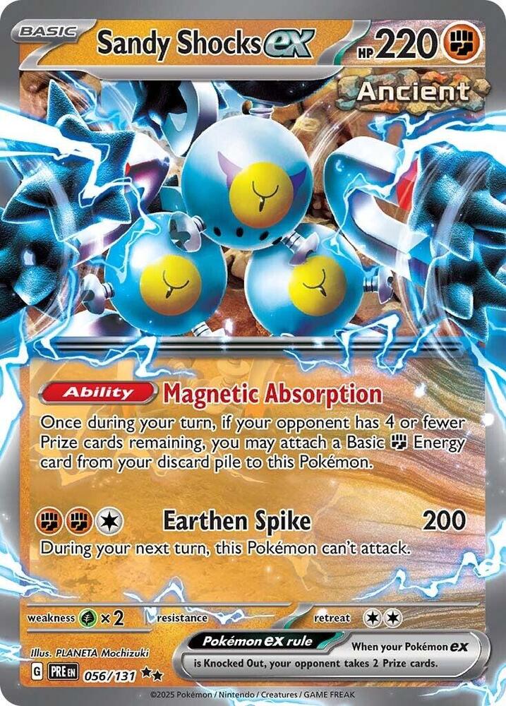 Sandy Shocks ex (056/131) [Scarlet & Violet: Prismatic Evolutions] | Good Games Adelaide SA