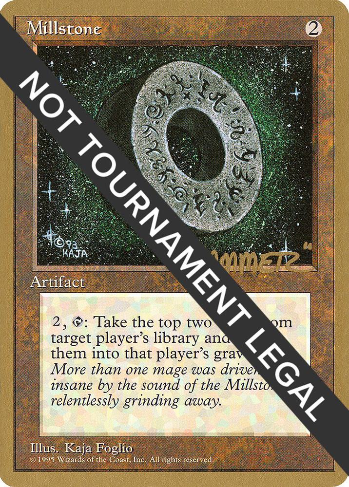 Millstone 1996 Shawn Hammer Regnier 4ED  (World Championship Decks)  | Good Games Adelaide SA