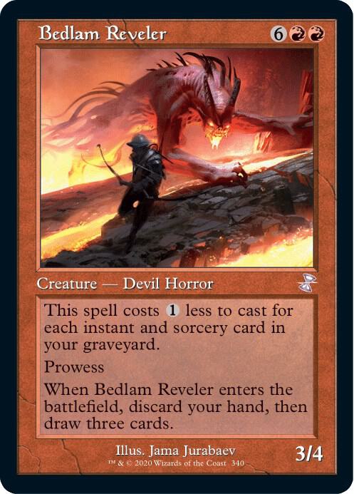 Bedlam Reveler 340 (Time Spiral: Remastered)  - Foil | Good Games Adelaide SA
