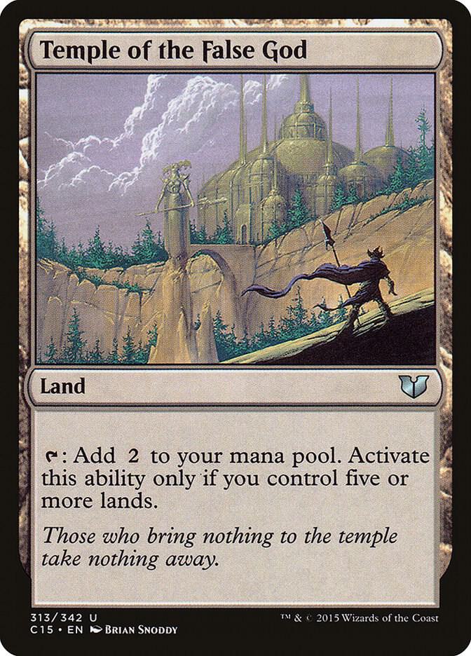 Temple of the False God 313 (Commander 2015)  | Good Games Adelaide SA