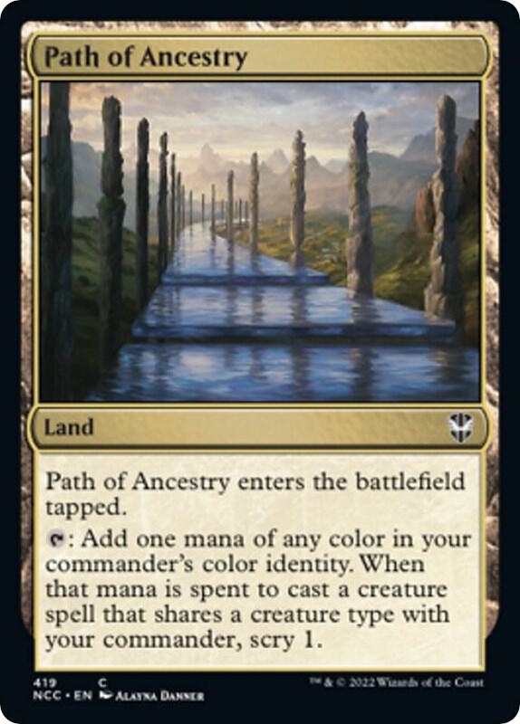 Path of Ancestry 419 (Commander: Streets of New Capenna)  | Good Games Adelaide SA