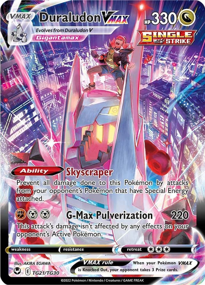 Duraludon VMAX TG21/TG30 (SWSH12: Silver Tempest Trainer Gallery)  - Holofoil | Good Games Adelaide SA